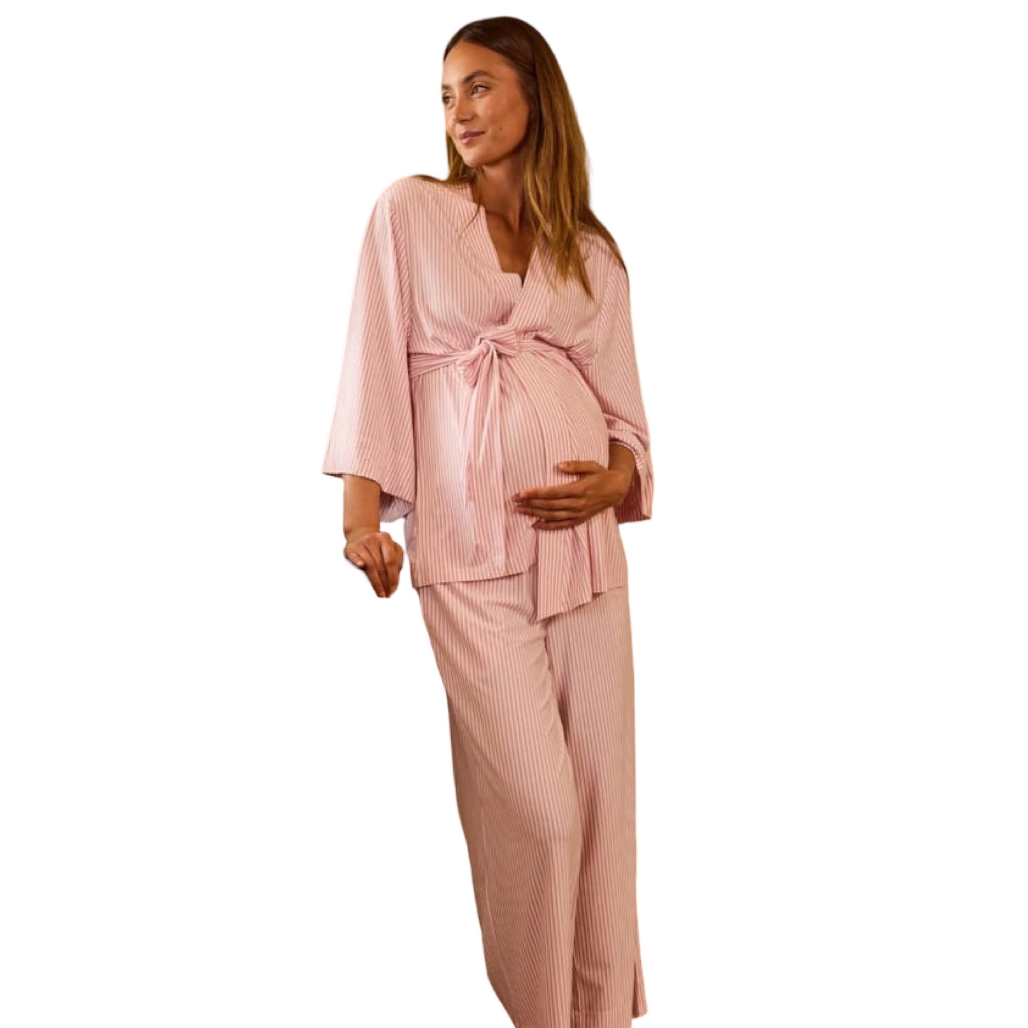 Pijama Maternidad de 3 Piezas TRES