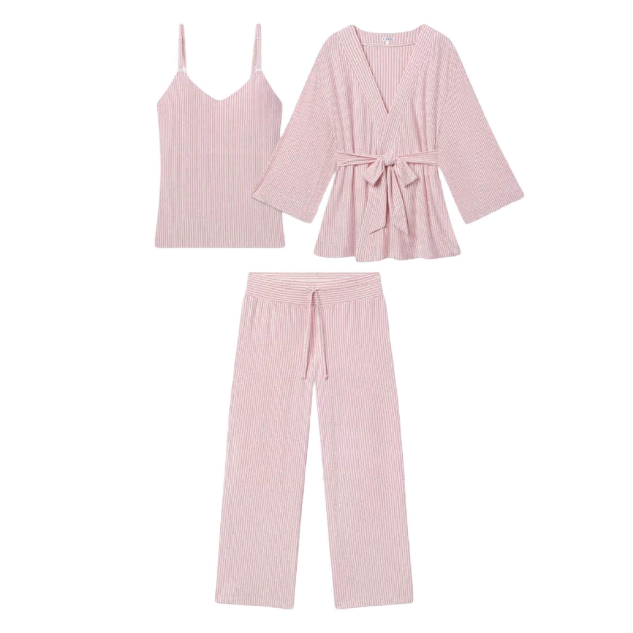 Pijama Maternidad de 3 Piezas TRES