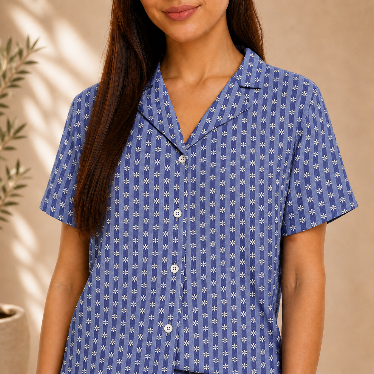 Pijama Flora Nikrooz de Rayon con Short Mujer T91176