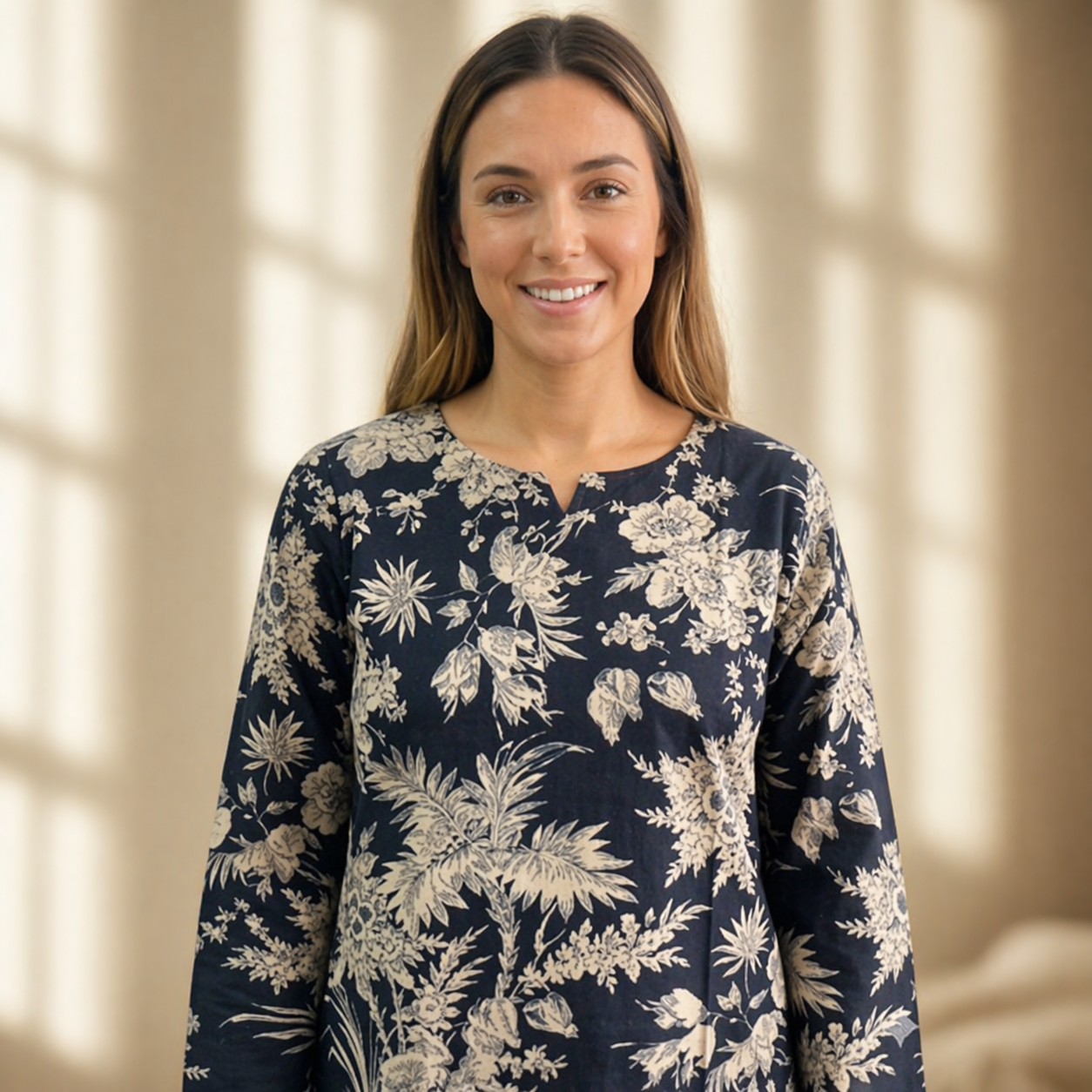 Pijama CTUN con Pantalón Largo y Túnica Mujer