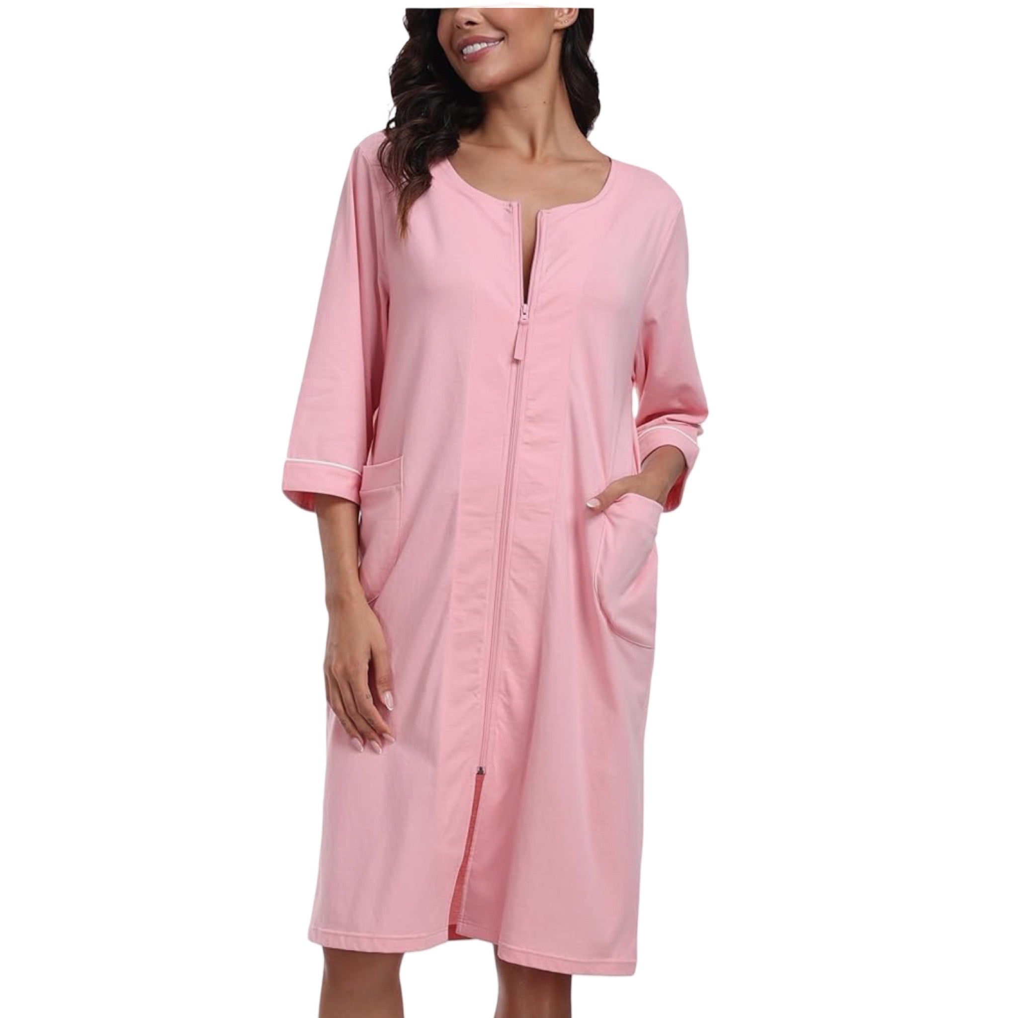 Bata a Media Pierna de Zipper con Manga 3/4 N8922941 Ellen Tracy