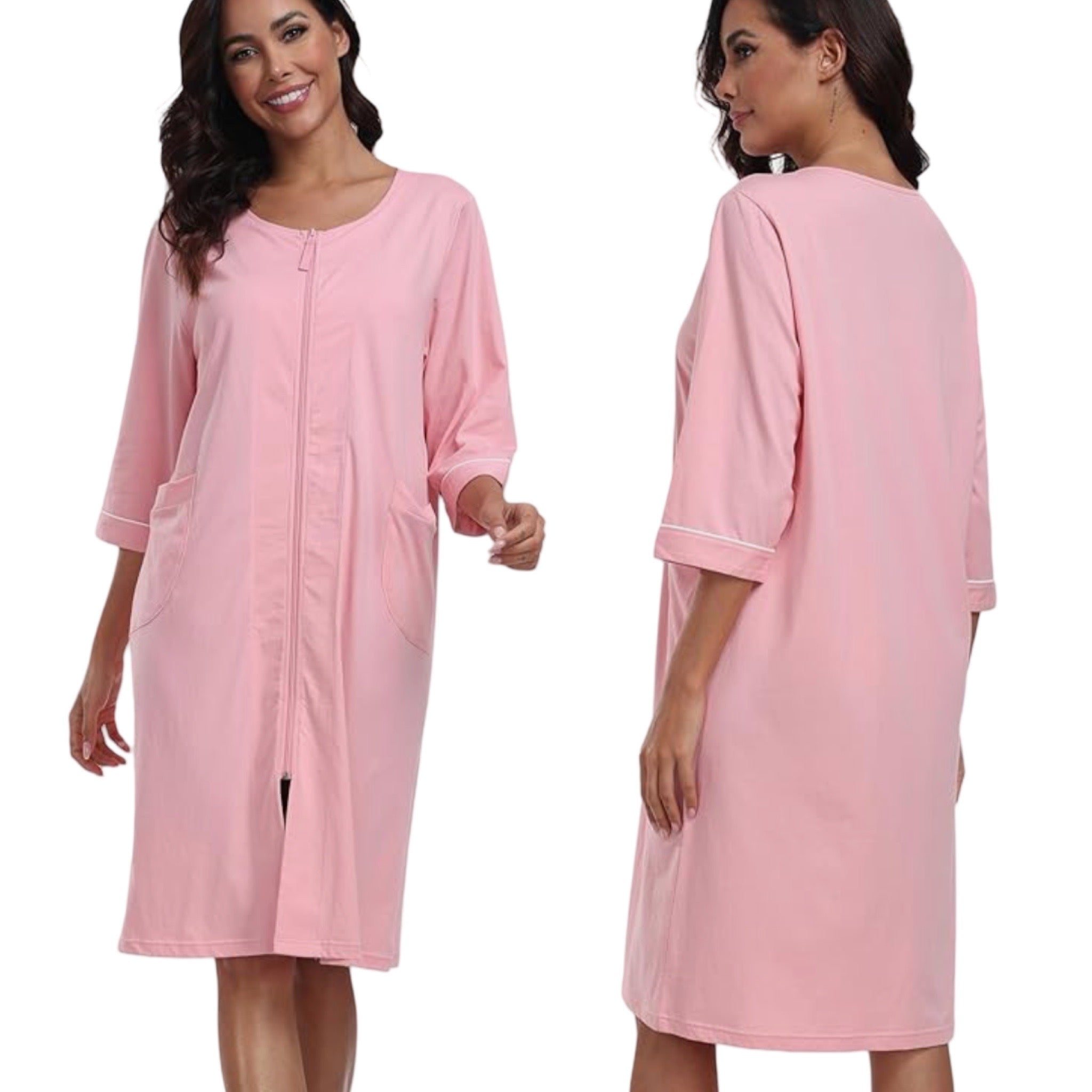 Bata a Media Pierna de Zipper con Manga 3/4 N8922941 Ellen Tracy