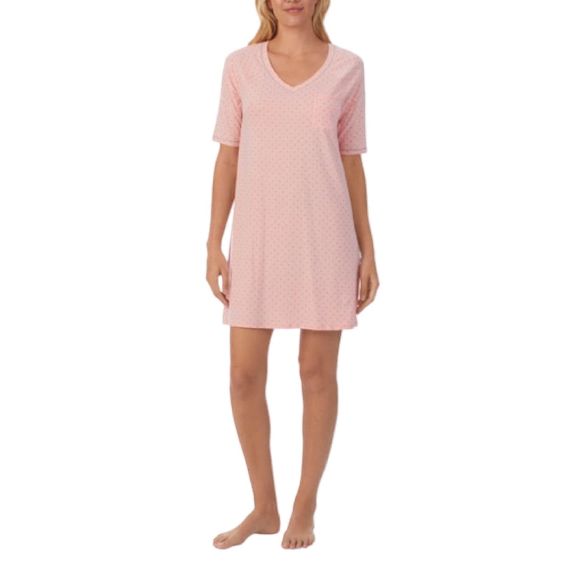Camisón Corto Cuello en V CD8312811 Cuddl Duds