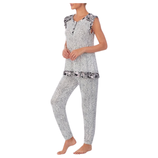 Pijama pantalón Largo con blusa sin Manga N8723068 Ellen Tracy