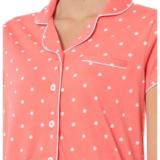 Pijama Capri Con Blusa Camisera con Botones y Manga Corta 548806 Pillow Talk
