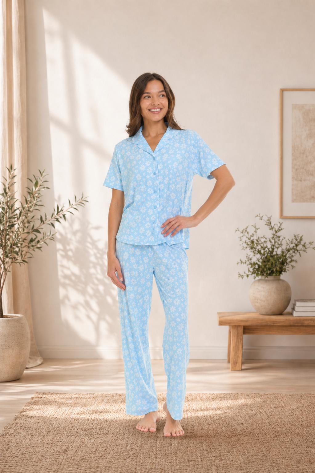 Pijama Flora Nikrooz con Pantalón Largo para Mujer Flora Nikrooz