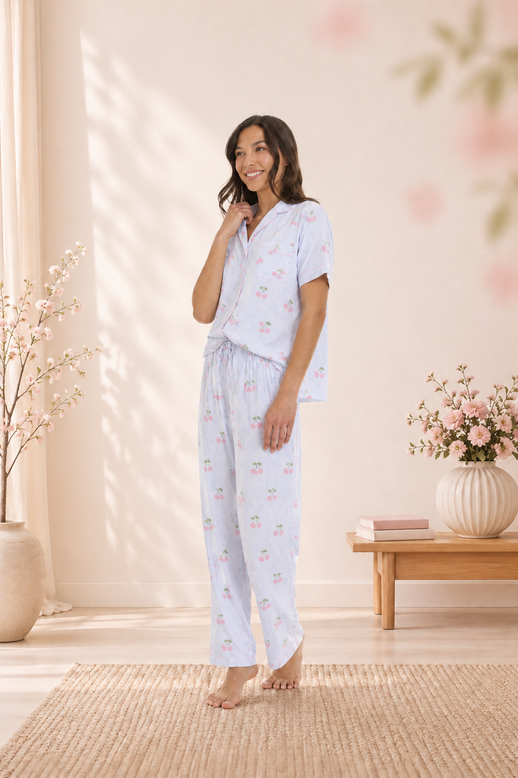 Pijama Flora Nikrooz con Pantalón Largo para Mujer Flora Nikrooz