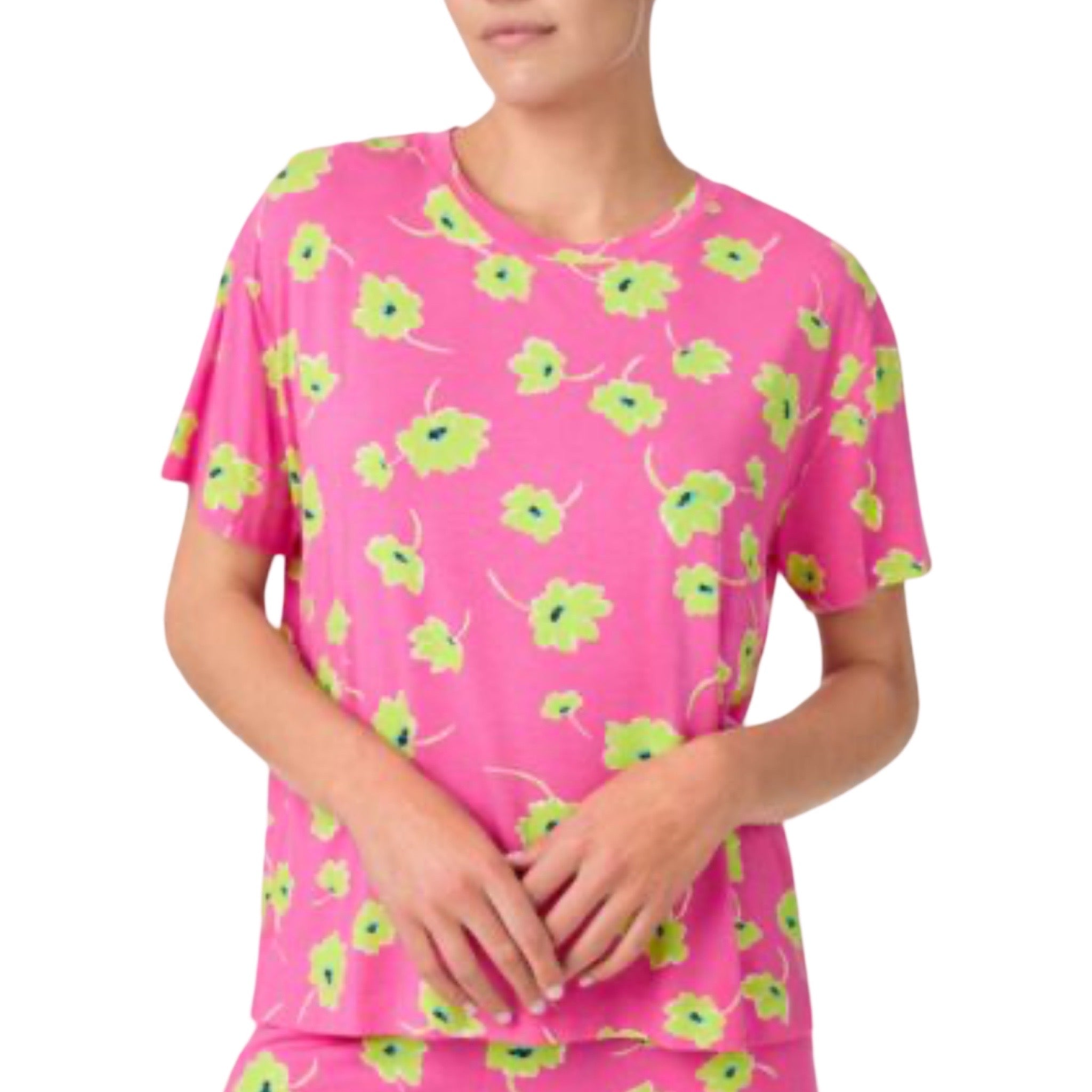 Pijama Pantalón Largo y Blusa Cerrada con Manga Corta SY10023 Sanctuary