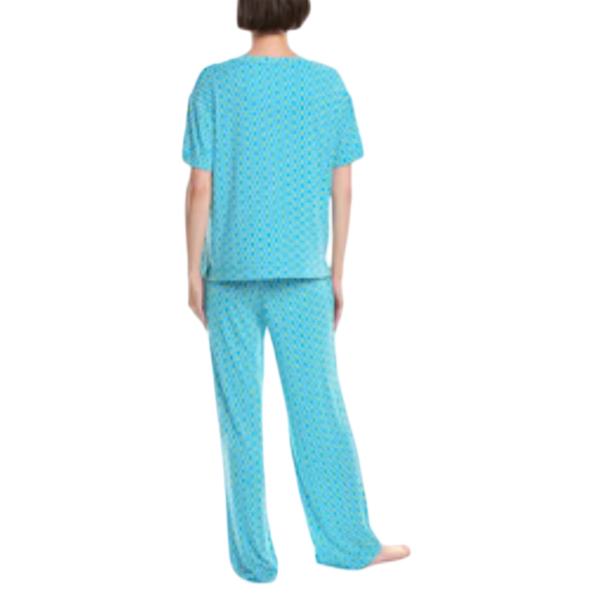 Pijama Pantalón Largo y Blusa Cerrada con Manga Corta SY10023 Sanctuary