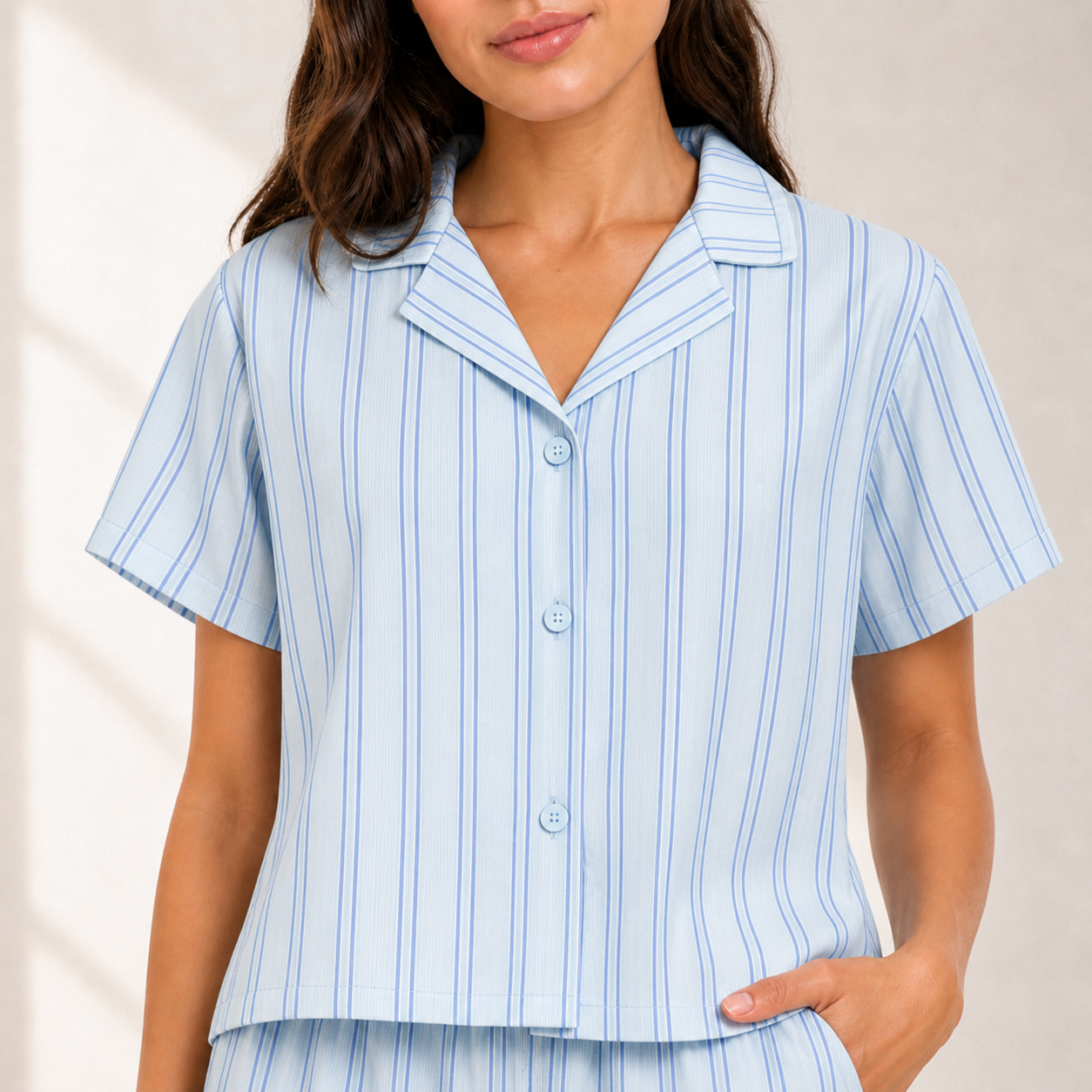 Pijama Estampada Flora Nikrooz con Short Mujer
